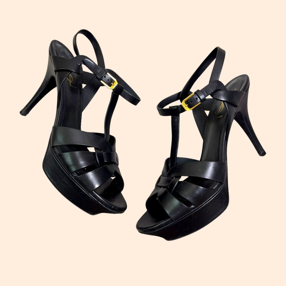 Saint Laurent Tribute Platform Sandals
